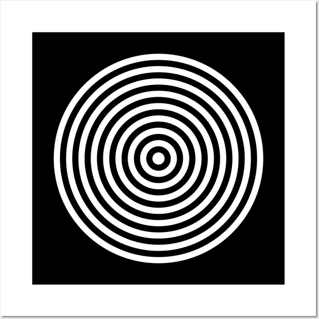 Concentric Circles Wall Art by JGC